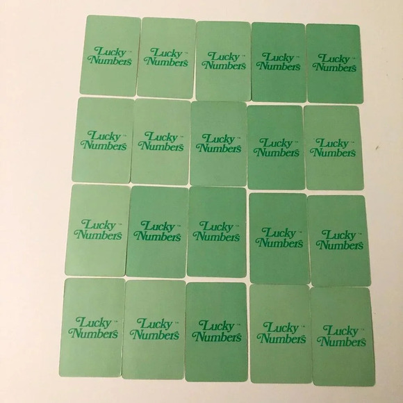 Vintage 1975 Milton Bradley Lucky Numbers The Lottery Card Game Copp Clark - Picture 12 of 16